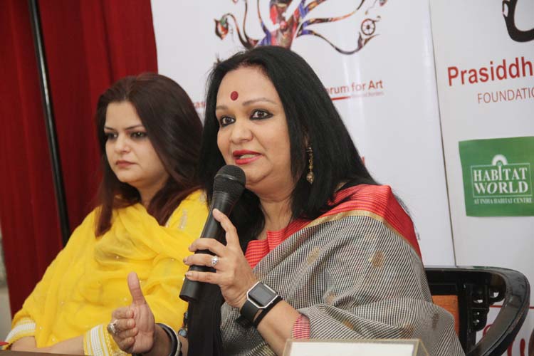 L- T Ms Advaita Kala and Ms Prathibha Prahlad