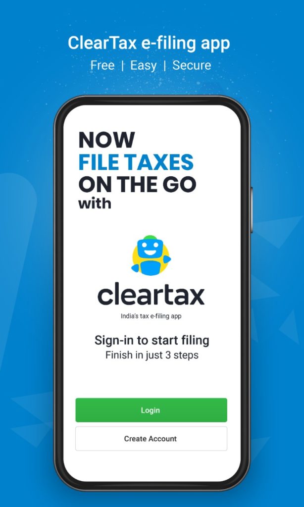 ClearTax Launches App For E Filing Returns | Filing Taxes, Income Tax